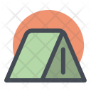 Camp Tent House Icon