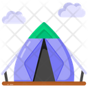 Tent Camp Encampment Icon