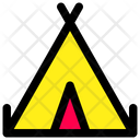 Camp Tent Camping Icon