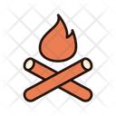 Camp Fire Fire Fire Flame Icon