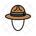 Campaign Hat Campaign Cap Military Cap Icon
