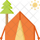 Camping Vacation Holiday Icon