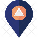 Camping Location Icon