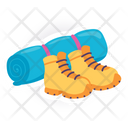 Camping Shoes Tracking Shoes Expedition Shoes Icon