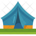 Camping Tent Outdoor Adventure Icon