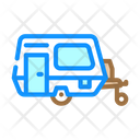 Camping Trailer Icon