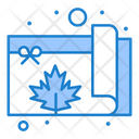 Canada Leaf Map Icon