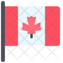 Groundhog Day Canadian Flag Flag Icon