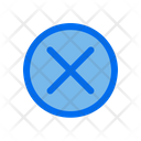 Cross Circle User Interface Icon