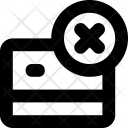 Credit Card Canceled Icon