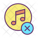 Cancel Music Icon