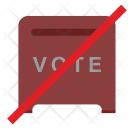 Cancel Box Elections Icon