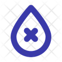 Water Drop Blood Icon