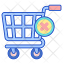 Cancellation Remove Cart Remove Trolley Icon
