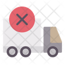 Cancelled Delivery Truck Cancelled Icon