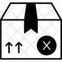 Cancelled parcel  Icon