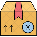 Cancelled parcel  Icon
