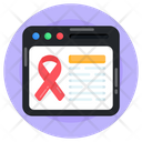 Cancer Ribbon Cancer Awareness Cancer Website Icon