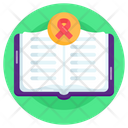 Cancer Treatment Book Cancer Awareness Book Booklet Icon