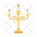 Candelabra Candles Flame Icon