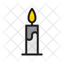 Halloween Candle Scary Icon