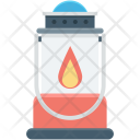 Candle Lantern Flame Icon
