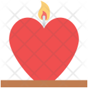 Candle light dinner Icon