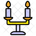 Candle Stand Light Stand Candle Light Icon
