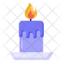 Candlelight Candle Wax Light Icon