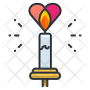 Candlelight Dinner Candle Icon