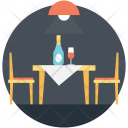 Candlelight Dinner Icon