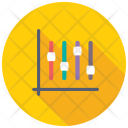 Candlestick Graph Business Icon