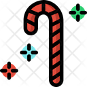 Candy Cane Candy Can Can Icon