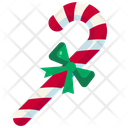 Candy Cane Christmas Sweet Icon