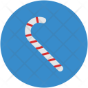 Candycane Peppermint Candy Icon