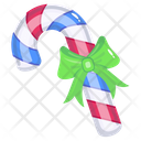 Candy Cane Christmastide Christmas Candy Icon