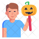 Candy Pumpkin Icon