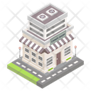 Building Architecture Candy Shop Icon