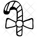 Candycane Gift Decoration Icon