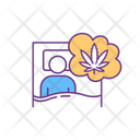 Cannabis Addiction Icon