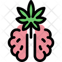 Cannabis Brain Icon