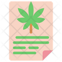 Cannabis Document Icon