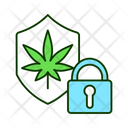 Cannabis Security Marijuana Icon
