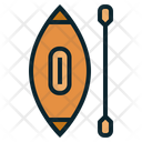 Paddle Water Boat Icon