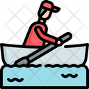Canoe Kayak Boat Icon