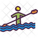 Canoe Sprint Paralympic Icon