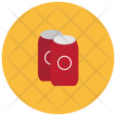 Soda Cans Tin Icon