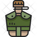 Canteen Water Container Icon