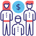 Capital Human Organisation Icon