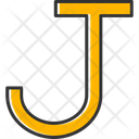 Capital J J Abcd Icon
